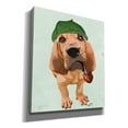 thumbnail image 2 of Epic Graffiti 'Bloodhound Sherlock Holmes' by Fab Funky, Canvas Wall Art, 26"x30", 2 of 3