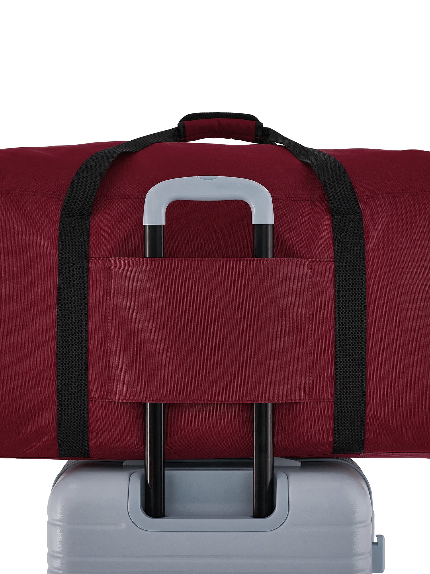 Protégé Navigation 28" Large Collapsible Travel Duffel, Red