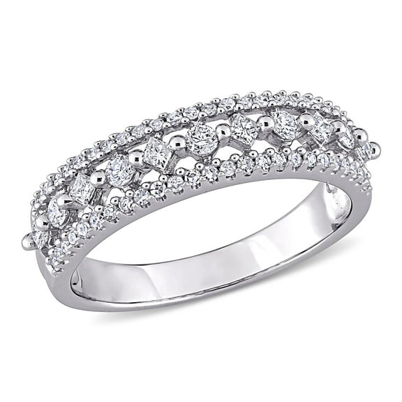 Everly Women's Diamond 10k White Gold Ring
