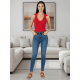 thumbnail image 5 of Blusa Casual Mujer Moderna Tejido Acanalado Stretch, 5 of 9