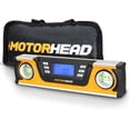 thumbnail image 1 of MOTORHEAD 10-Inch 0° - 180° SMART DIGITAL Level, LCD Screen, Audible Alerts, Water, Dust & Shock Resistant, Magnetic Bottom, Includes Bag, High-Visibility, Solid-Milled Aluminum, USA-Based Support, 1 of 5