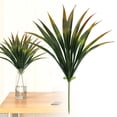 thumbnail image 2 of Outdoor Fake Plants, Binkne Uv Resistant Artificial Tropical Plants Flowers Faux Garden Grass Plants Décor Fall Winter Summer Planters Patio Front Door Porch Plastic Bushes & Shrubs Decoration, 2 of 9
