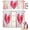 Pink, variant on Valentines 3 Piece Kitchen Curtain Tiers and Valances Set Valentines Day Love Window Curtains Set Abstract Heart Pattern Splash-Ink Effect Rod Pocket Valance Valentines Decor 54 x 24 in