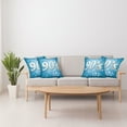 thumbnail image 4 of Ambesonne Blue Throw Pillow Cover 4 Pack, 90s Pop Art Star Retro, 20", Blue, 4 of 6