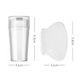 thumbnail image 1 of Jinsinto Silicone Nail Stamper French Tip with Scraper for Nails Manicure Tools, 1 of 5