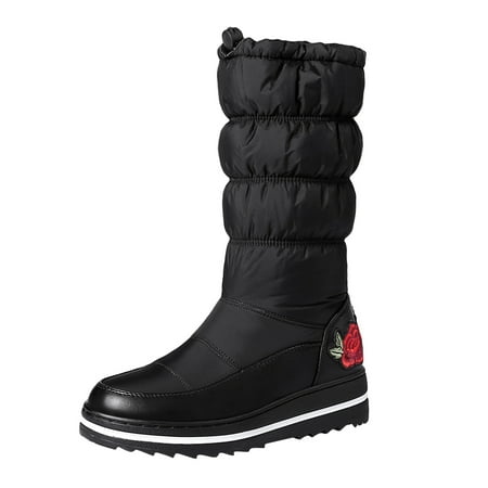 

New Fashion Warm Female Boots Shoes High Thigh Nonslip Warm Boots Plush Boots Woman Thick Fashion Winter Waterproof Snow Women Womens Boots