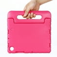 thumbnail image 5 of Allytechgroup Kickstand Case for Samsung Galaxy Tab A9 8.7 Inch 2023 (SM-X110 / X115), Fashion Lightweight EVA Foam Handle Stand Kids Friendly Shockproof Cover Case - Rose, 5 of 6