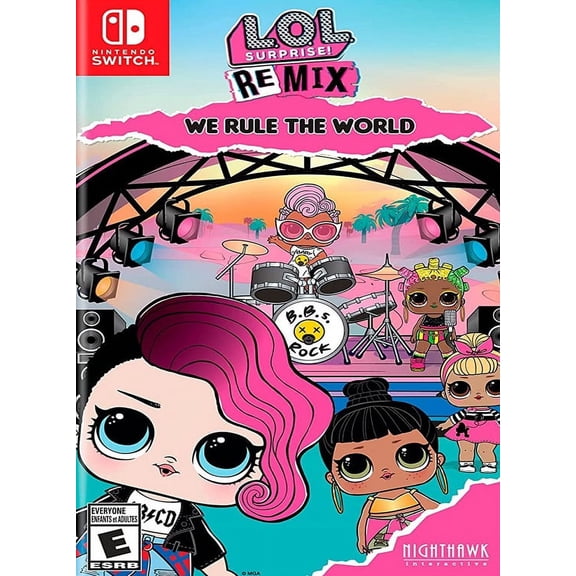 L.O.L Surprise Remix:We rule the world (Nintendo Switch,2020) Video Game