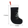 thumbnail image 4 of Halloween Michael Myers Christmas Stocking Xmas Candy Gift Bag Fireplace Hanging Stocking Ornaments Party Home Christmas Tree Decorations Plush Stocking Holders, 4 of 8