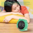 thumbnail image 4 of maskred Wireless Speaker Timing Device Space Saving Household Accessories Lightweight Multipurpose Music Player Alarm Clock Sensor/White, 4 of 6