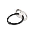 thumbnail image 2 of Allure Interlocking Rhinestone Ponytail Holder, 2 of 3