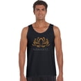 thumbnail image 1 of LA Pop Art Men's Word Art Tank Top - Namaste, 1 of 2