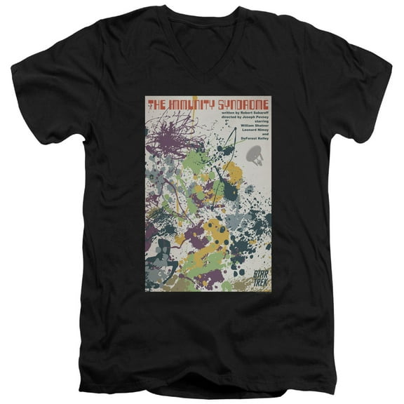 Star Trek - Tos Episode 47 - Slim Fit V Neck Shirt - X-Large