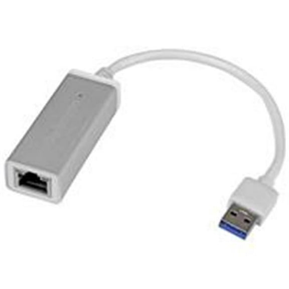 USB 3.0 to Gigabit Network Adapter - Silver