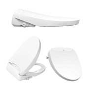 Bio Bidet Discovery DLS Bidet Seat, Warm Water and Heated Seat, UV Sterilization, Slow Close Seat and Lid, Elongated