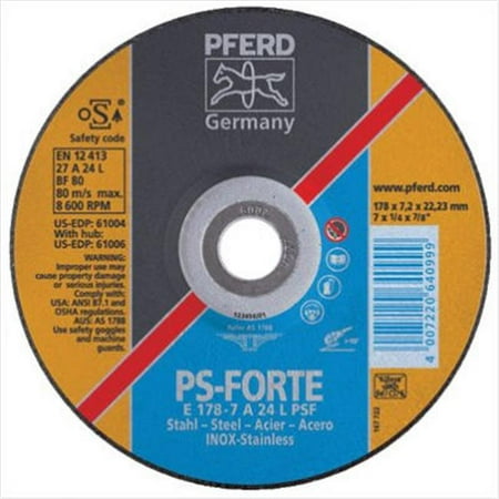 

Pferd Type 27 A-Ps Depressed Center Rough Grinding Wheel