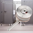 thumbnail image 3 of Cerrojo indicador de puerta de privacidad Jadeshay color plata, 3 of 8