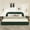 Green#2G, variant on Bed Frames Simple Modern Camel Plush Soft Bed Comfortable Backrest Bedroom Bed,King,Storage Beds Frames