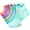 Multicolor(6 Pairs), variant on Meikd Ankle Compression Socks for Women 6 Pairs, Running Socks with Heel Tab, Cushioned Low Cut Athletic Socks