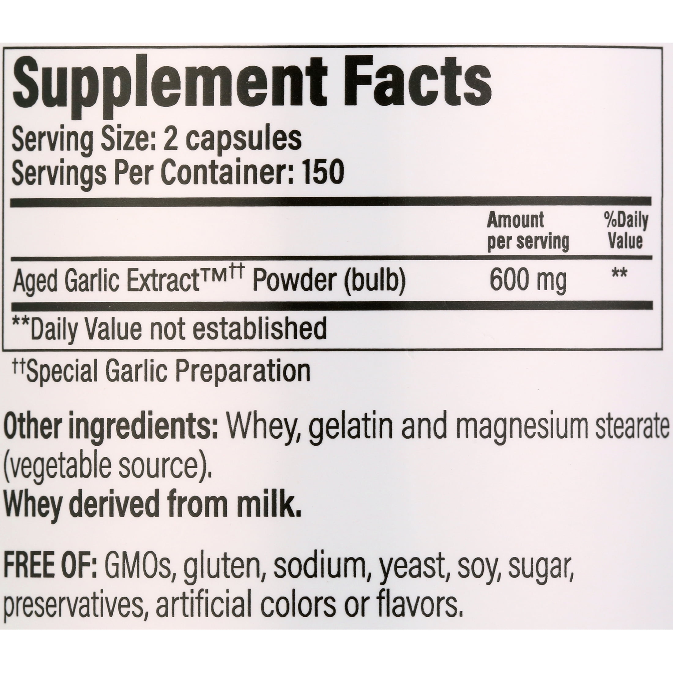 Kyolic Aged Garlic Extract Formula 100, Cardiovascular Health, 300 capsules.