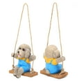 thumbnail image 2 of Swing Hanging Pet Animal Dog Garden Decoration Pendant Resin Statue Crafts, 2 of 12