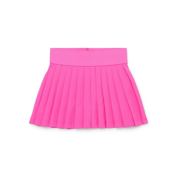 Athletic Works Girls Pleated Skort, Sizes 4-18 & Plus