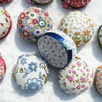 PBPBOX Fabric Pin Cushion Sewing Needle Pin Cushion Multi Fabric 1Pack Diy Craft