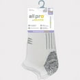 all pro® by GOLDTOE® NO SHOWS socks 6 Pack "ZONED Cushion " POWERSOX® Fit shoe size 510
