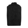 thumbnail image 4 of TFEOQRY Womens Winter Fleece Blanket Casual Vest Solid Color Double-Sided Velvet Sleeveless Jacket Black, 4 of 8