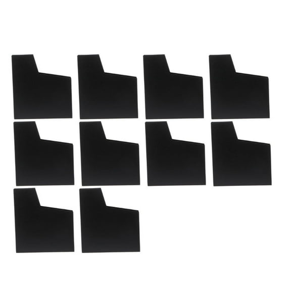 Clearance! Lotpreco 10 package Cartridge Dust covers for USE with Nintendo NES game Cartridges, Dust Protection Sleeves - Black