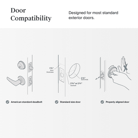 Level - Touch Edition Smart Lock Bluetooth Replacement Deadbolt with App/Key/Voice Assistant Access - Polished Brass