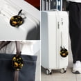 thumbnail image 6 of Halloween Eyeballs Set of 2pcs PU Leather Round Suitcase Tags with Privacy Cover and Name ID Tag - Ideal for Travel Luggage, Handbags, Backpacks, School Bags, 6 of 6