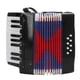 thumbnail image 4 of Acordeón piano acordeón de entrada nivel 17 teclas 8 llaves de graves abds con correa retráctil regalo portátil, 4 of 7