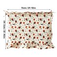 thumbnail image 3 of Halloween Kitchen Decor Hanging Decoration 30 Inch Spooky Print Pink Hanging Cover for Oven Stove Door Fall Home Indoor Party Decoration, 1 Pack, 3 of 6