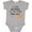 AC-Heather Grey, variant on Inktastic I Love My Papa to the Moon and Back Boys or Girls Baby Bodysuit