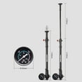 HONGDI Bicycle Pump 300psi For Front Fork Shock Proof Rear Gall Tire