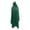 Green, variant on Hvyesh Hood Cape for Adult Pullover Cloak Women Men Medieval Viking Cloak Solid Color Long Capelet
