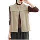 thumbnail image 2 of Xuyuer Women's Spring Fashion Sleeveless Button Down Tops, Lightweight Blouse for Layering, Business Casual Office Wear and Seasonal Wardrobe Transition, 2 of 5