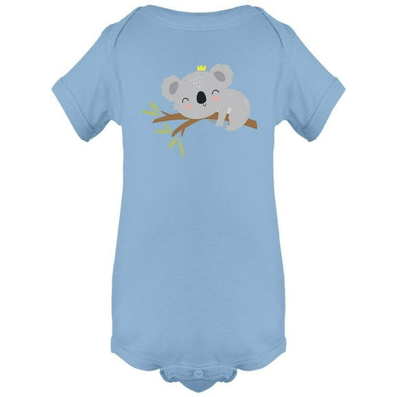 Cute Baby Koala Sleeping Bodysuit Infant -Image by Shutterstock, 6 Months