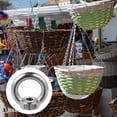 thumbnail image 3 of Minkissy 8 Pcs Écrou Anneau en Acier Inoxydable Vis en Acier pour Artisans Appareils de Levage, 3 of 7
