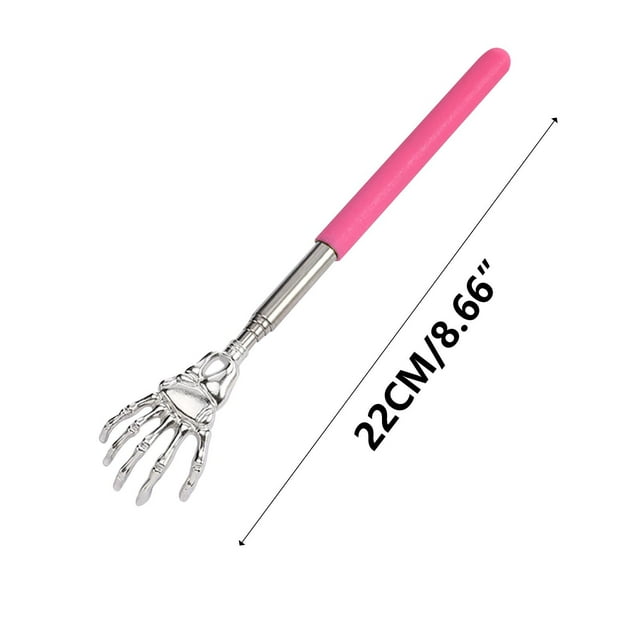 Birdeem Stainless Steel Back Scraping Tool Extendable Comfortable Grip for Both Men and Women Handheld Tool Daily Body Care and Massage Tool