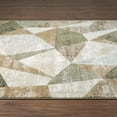 thumbnail image 6 of Abani Savoy Collection Area Rug Mid Century Modern Bedroom Living Room Decor Floor Rug 8 x 10 Green Cream, 6 of 8