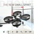 thumbnail image 3 of Tmvgtek Jjrc H36 Led 6-Axis Mini Rc Drone 4Ch One-Key Return Quadcopter (Gris), 3 of 9