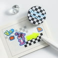 thumbnail image 6 of Farfi 1 Roll Washi Tape Sticky Adhesive Clear Print Removable Fade-resistant Scrapbooking Washi Checkerboard Pattern Paper Tape for Kids (Yellow), 6 of 13