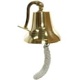 thumbnail image 3 of Thor Instruments Co. 4Inch Brass Ship Bell Wall Mountable Ship Nautical Door Bell, 3 of 3