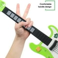 thumbnail image 2 of Instrument de Musique de Simulation pour Enfants, Sécurité, Guitare Électrique Multifonction, Basses, Son Surround, Instrument de Musique Jouable avec Éclairage Coloré pour Enfants, 2 of 6