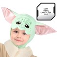 thumbnail image 2 of STAR WARS GROGU TODDLER COSTUME - Minky Robe with Embroidered Headpiece , 2 of 3