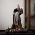 thumbnail image 4 of 1pc Creative Mascot Ceramic Waterfall Fish Backflow Incense Burner Home Decoration (Without Incense), 4 of 6