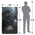 thumbnail image 5 of Jurassic World Raptor Poster Silky Touch Super Soft Throw Blanket 36" x 58", 5 of 6