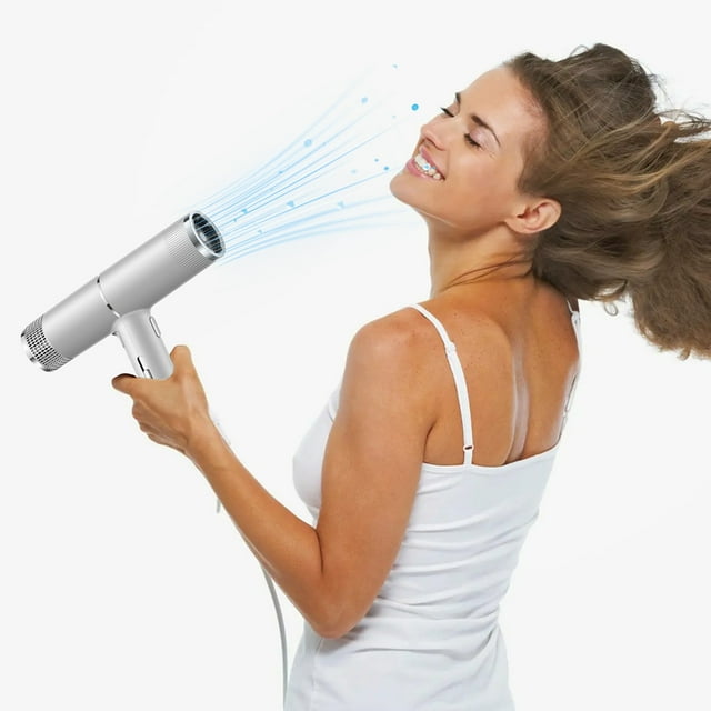 LSLJS Hair Dryer, Travel Hair Dryer for Normal and Curly Hair, Including Curly Hair Styling Nozzle Hair Dryer Inverter High Power